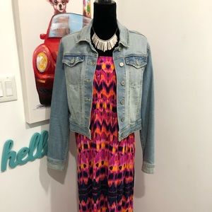 Mossimo cropped Jean jacket